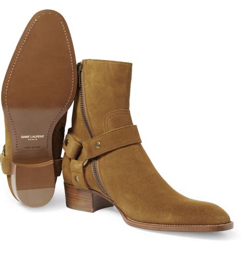 used ysl mens boots|YSL men's aftershave boots.